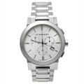 Montre chronographe Burberry The City BU9350 argentée pour homme