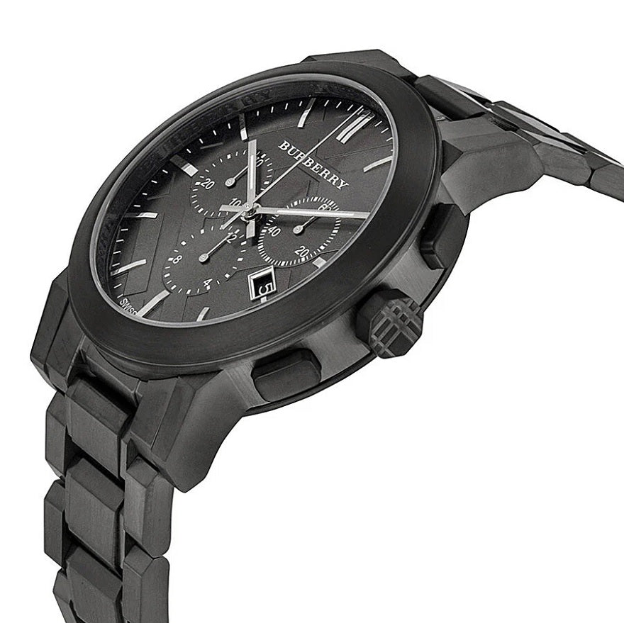 Burberry BU9354 The City Men's Watch Gunmetal - SJR London Timepiece