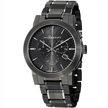 Burberry BU9354 The City Men's Watch Gunmetal - SJR London Timepiece