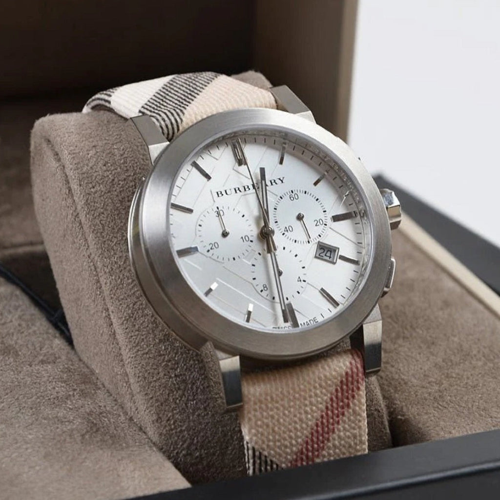 Montre Burberry The City BU9357 multicolore pour homme
