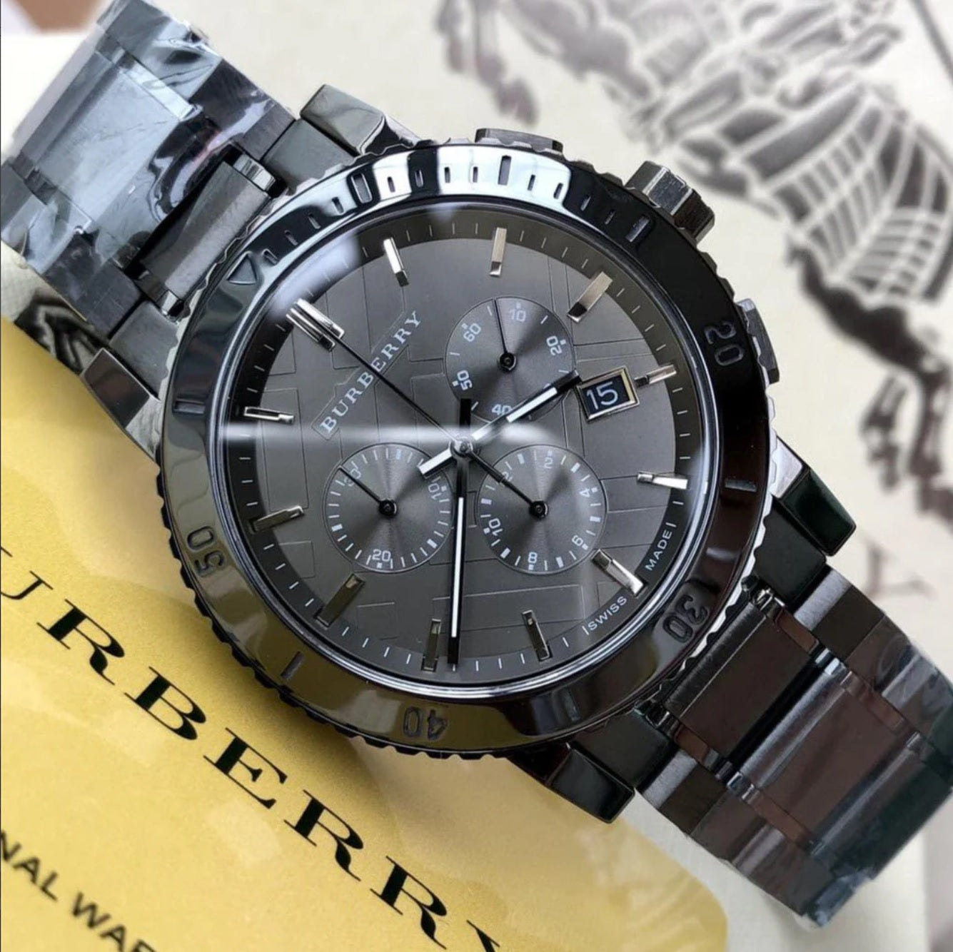 Burberry BU9381 The City Men's Watch Grey Dial - SJR London Timepiece