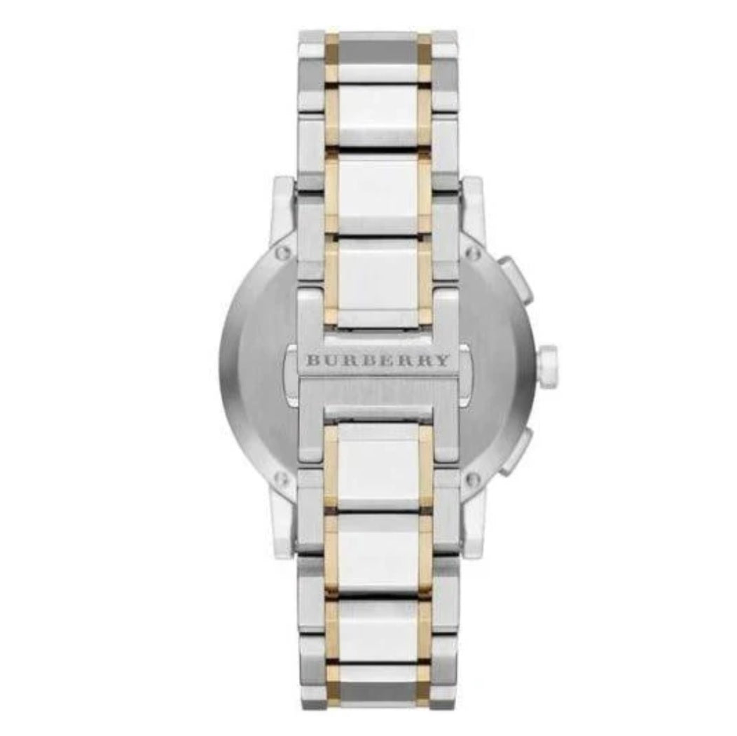 Burberry BU9751 The City Unisex Two-Tone Chronograph Watch - SJR London Timepiece