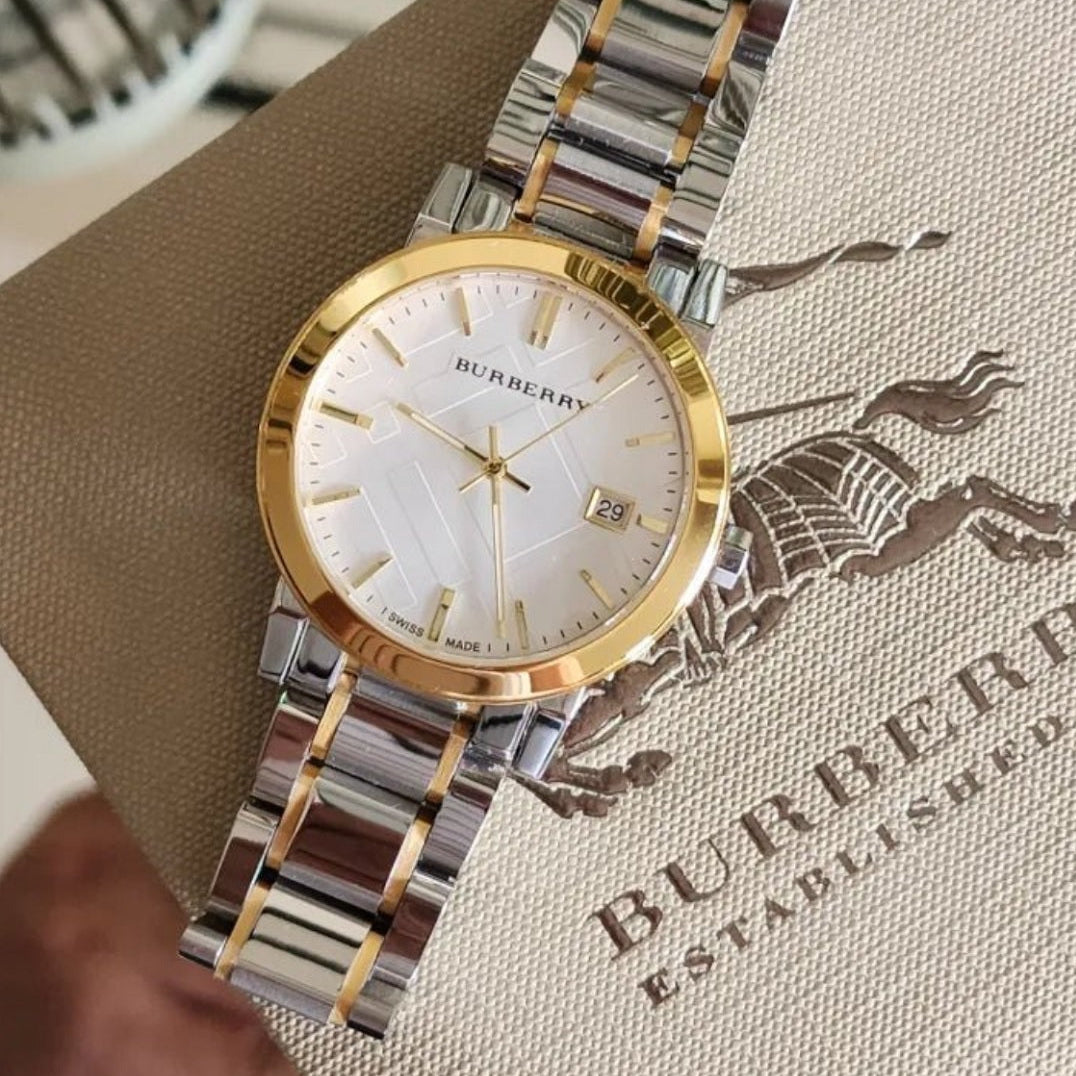 Burberry BU9115 The City Women's Two-Tone Watch - SJR London Timepiece
