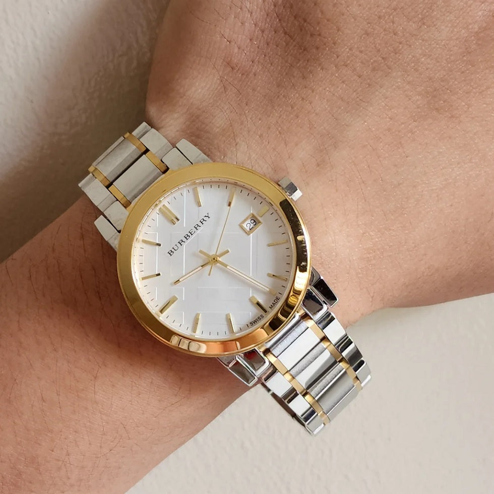 Burberry BU9115 The City Women's Two-Tone Watch - SJR London Timepiece