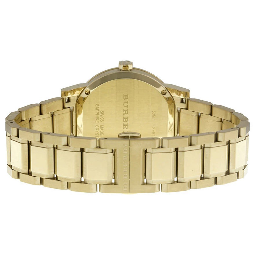 Burberry BU9033 The City Unisex Gold Watch - SJR London Timepiece