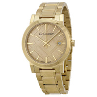 Burberry BU9033 The City Unisex Gold Watch - SJR London Timepiece