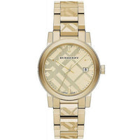 Burberry BU9038 The City Unisex Gold & Champagne Watch - SJR London Timepiece