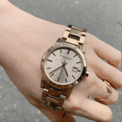 Burberry BU9134 The City Women's Gold Watch - SJR London Timepiece
