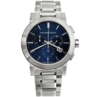 Burberry BU9363 The City Men's Silver & Blue Chronograph Watch - SJR London Timepiece