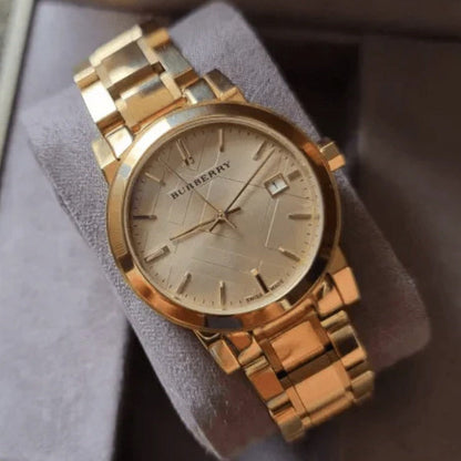 Burberry BU9134 The City Women's Gold Watch - SJR London Timepiece