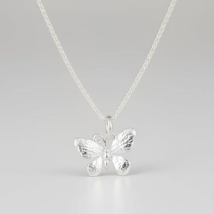Butterfly Silver Charm