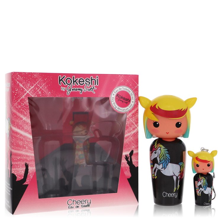 Kokeshi Cheery Eau De Toilette Spray 1.7 oz/50 ml for Women with Free Mini Key Ring EDT