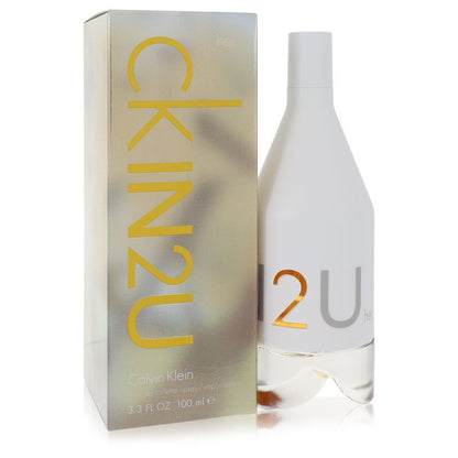 CK In2U by Calvin Klein Eau de Toilette Spray for Women, 3.4 oz / 100 ml