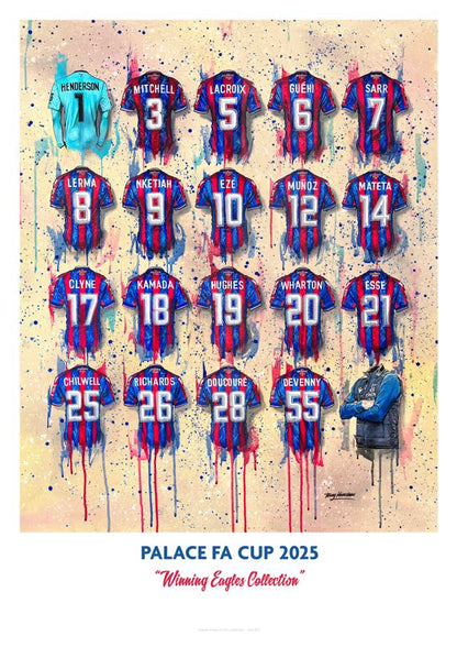 Crystal Palace FC A3 Print – Eagles Wall Art