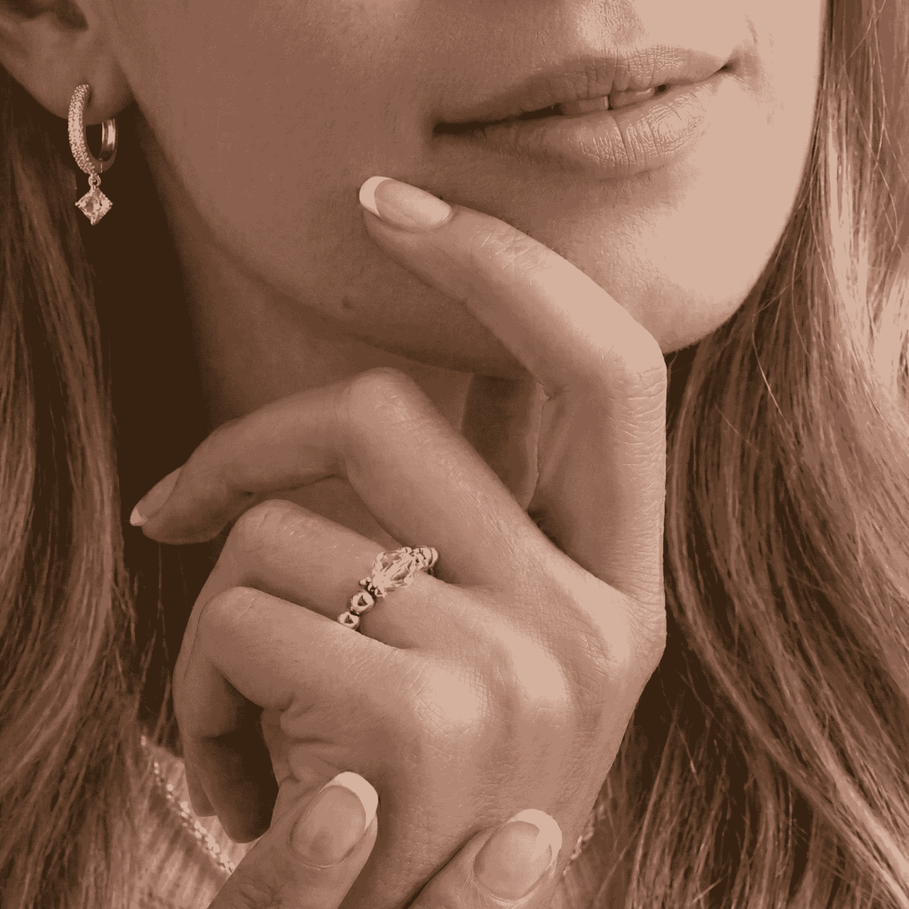 Austrian Clear Crystal Ring