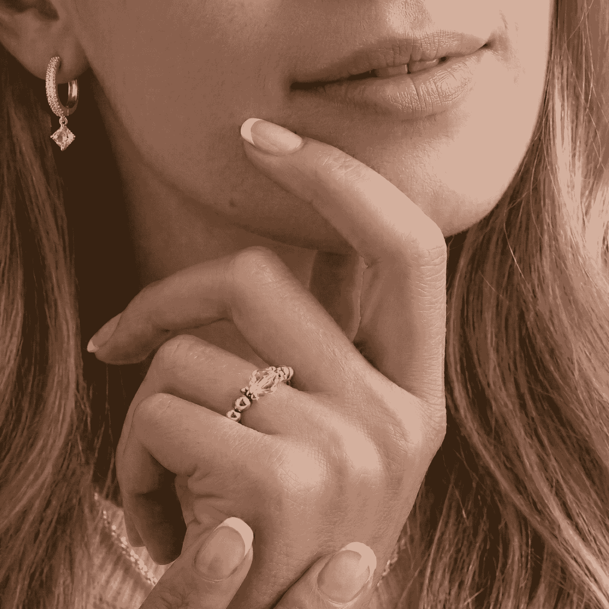 Austrian Clear Crystal Ring