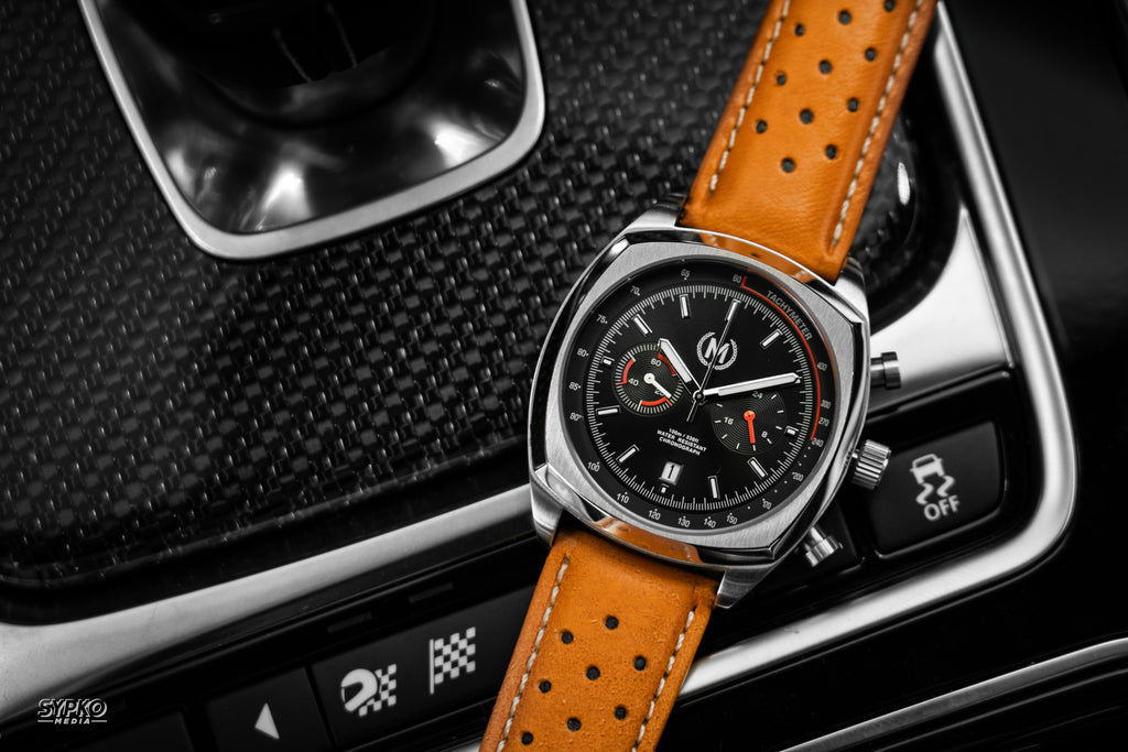 Tan Leather Rally Watch Strap (PRE-ORDER NOW) - SJR London Timepiece