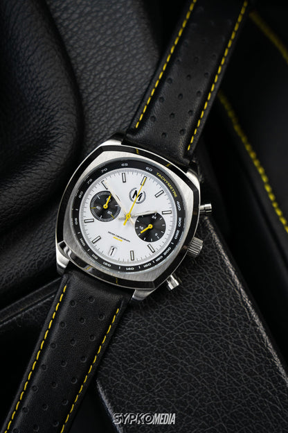 Driver Chronograph MKII Meca-Quartz, Panda - SJR London Timepiece