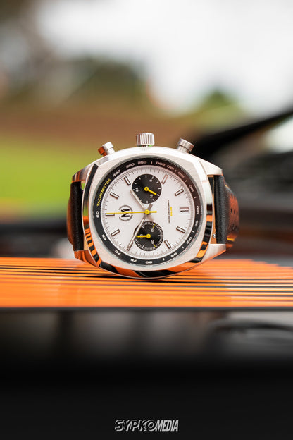 Driver Chronograph MKII Meca-Quartz, Panda - SJR London Timepiece