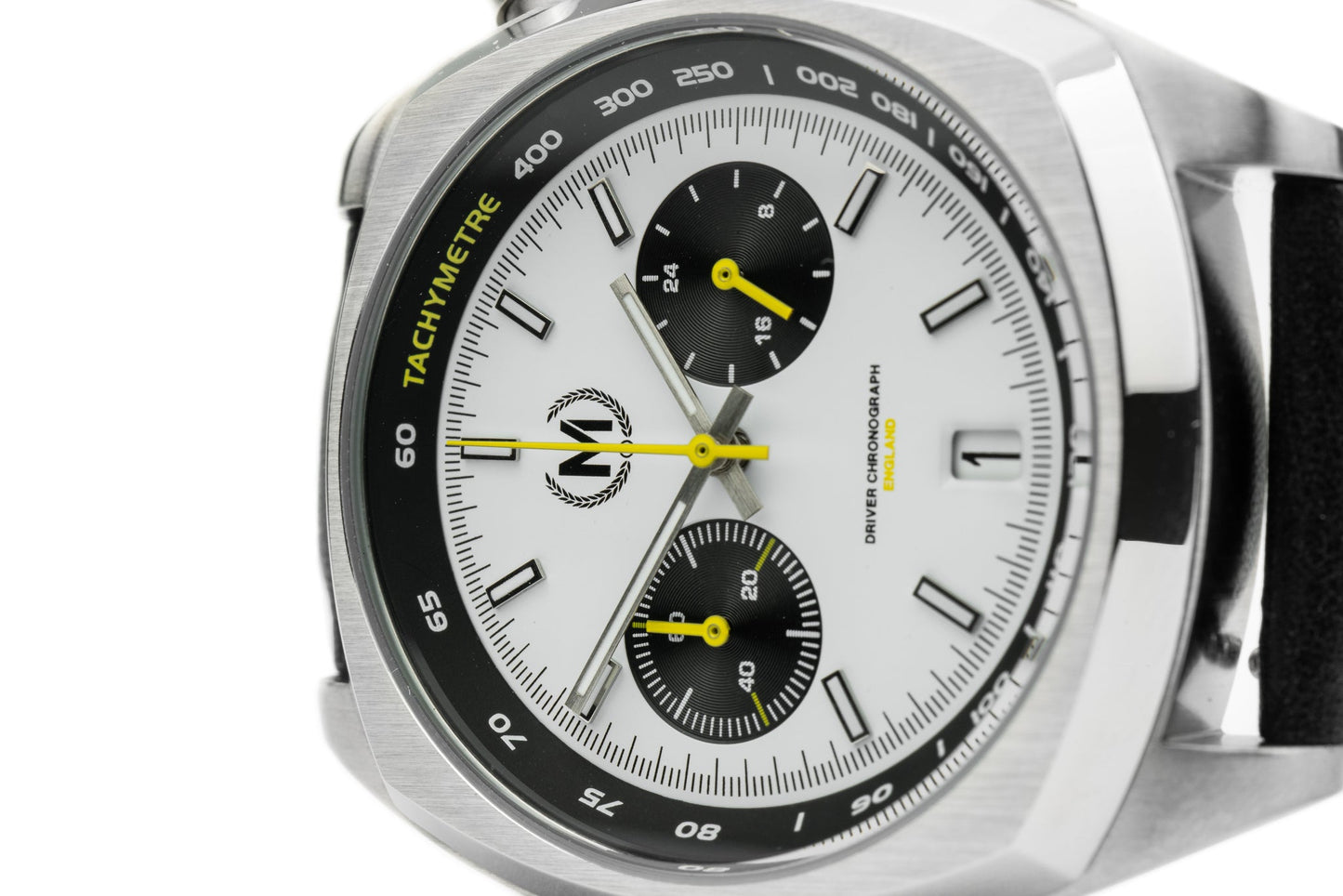 Driver Chronograph MKII Meca-Quartz, Panda - SJR London Timepiece