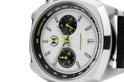 Driver Chronograph MKII Meca-Quartz, Panda - SJR London Timepiece