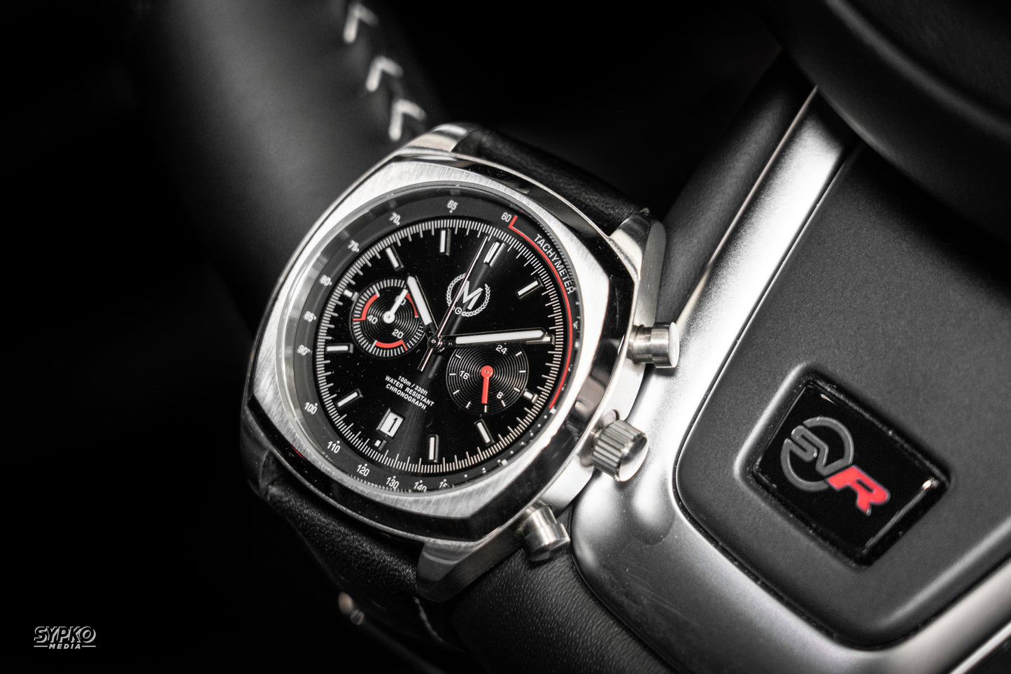 Classic Driver Chronograph, Black Strap (PRE-ORDER NOW) - SJR London Timepiece