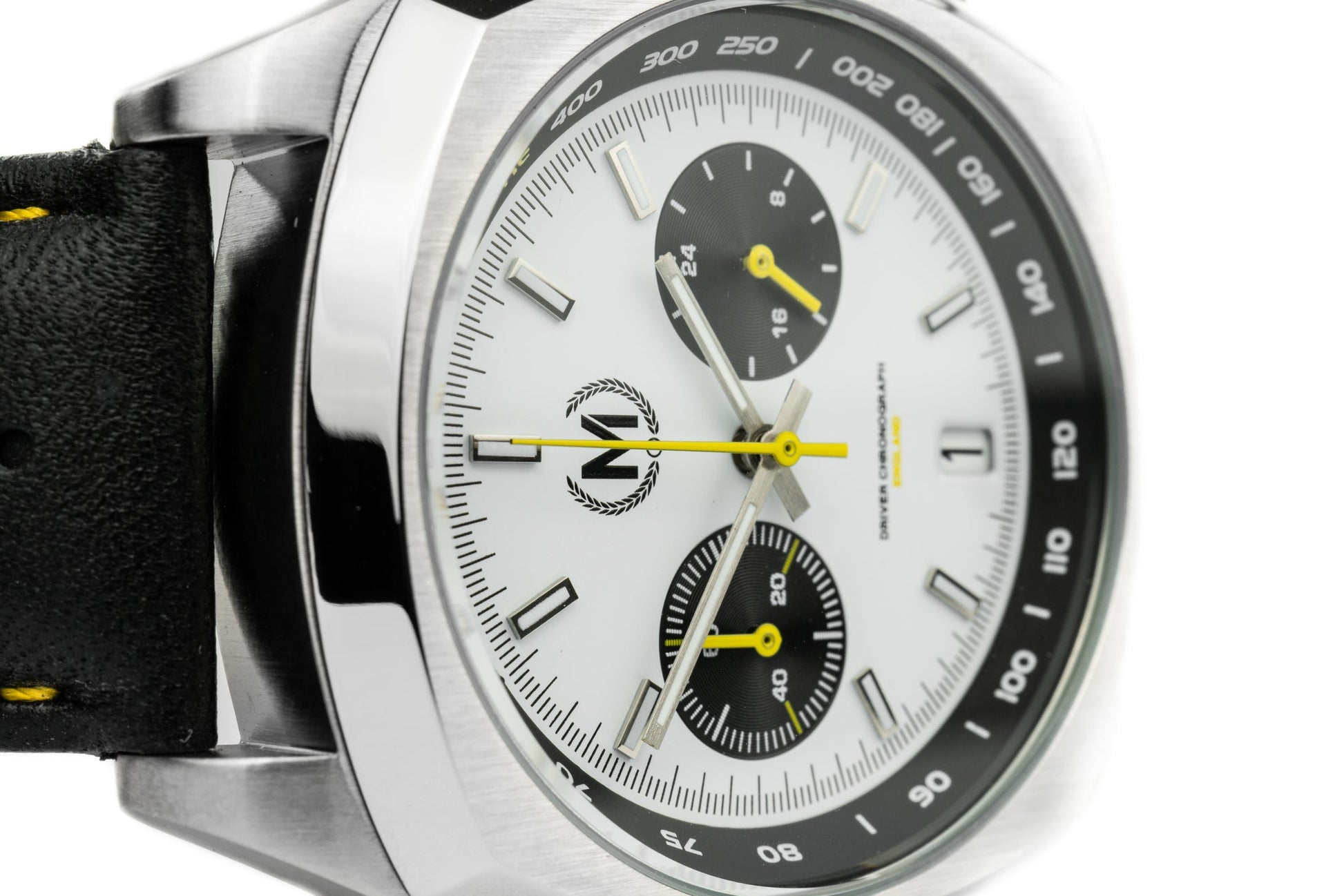 Driver Chronograph MKII Meca-Quartz, Panda - SJR London Timepiece