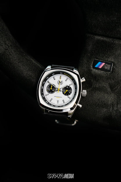 Driver Chronograph MKII Meca-Quartz, Panda - SJR London Timepiece