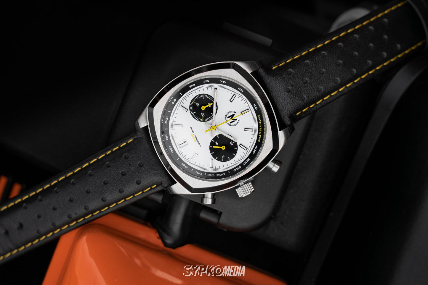 Driver Chronograph MKII Meca-Quartz, Panda - SJR London Timepiece