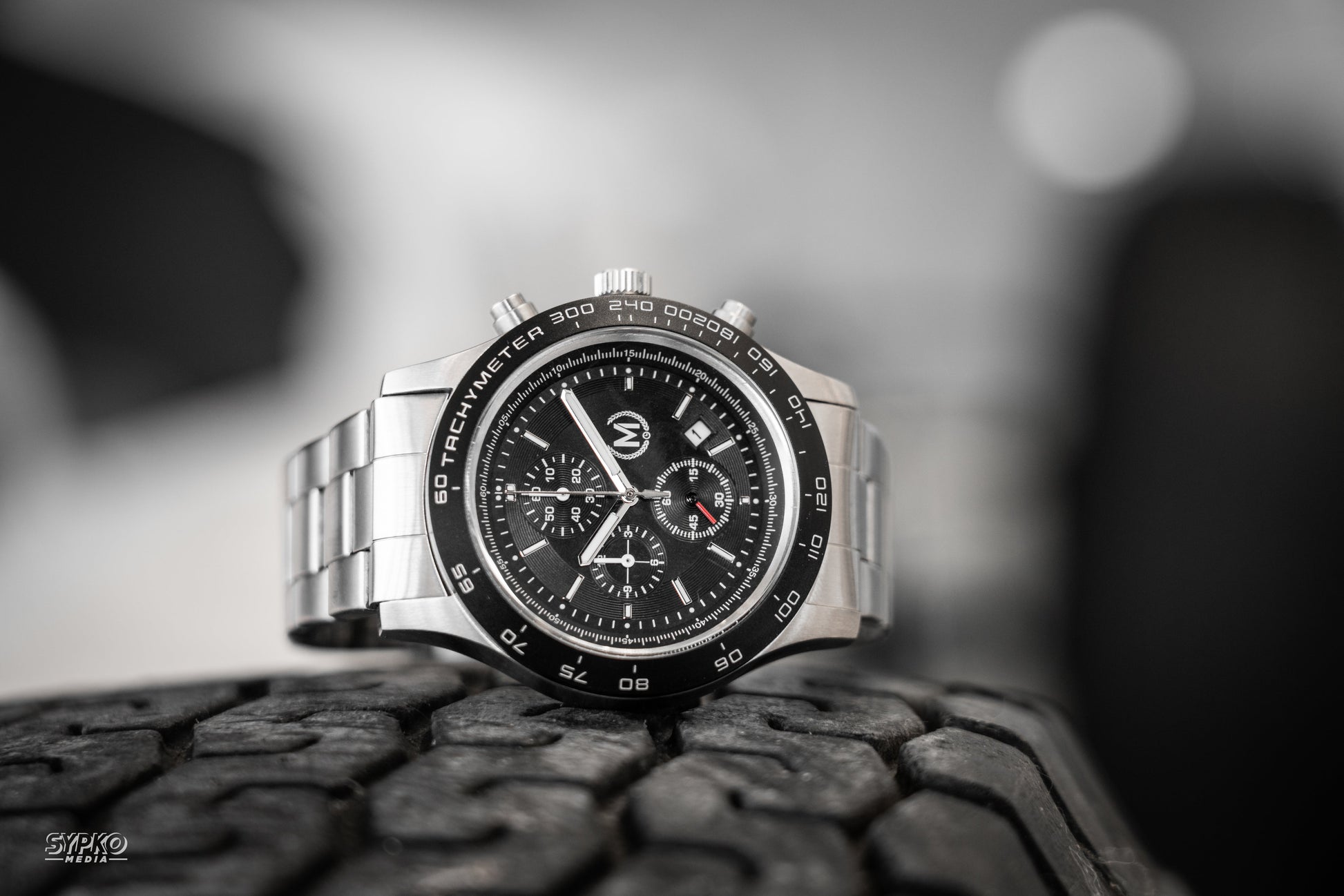 Esses GT Chronograph, Metal Strap - SJR London Timepiece