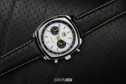 Driver Chronograph MKII Meca-Quartz, Panda - SJR London Timepiece