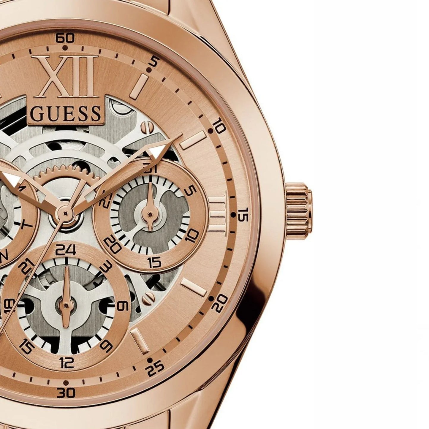 GUESS Rose Gold GW0253L3 Multifunction - SJR London Timepiece