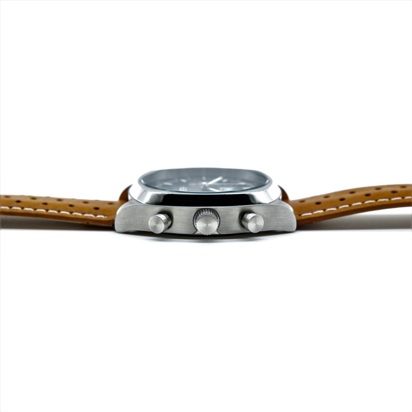 Classic Driver Chronograph, Tan Strap (PRE-ORDER NOW) - SJR London Timepiece