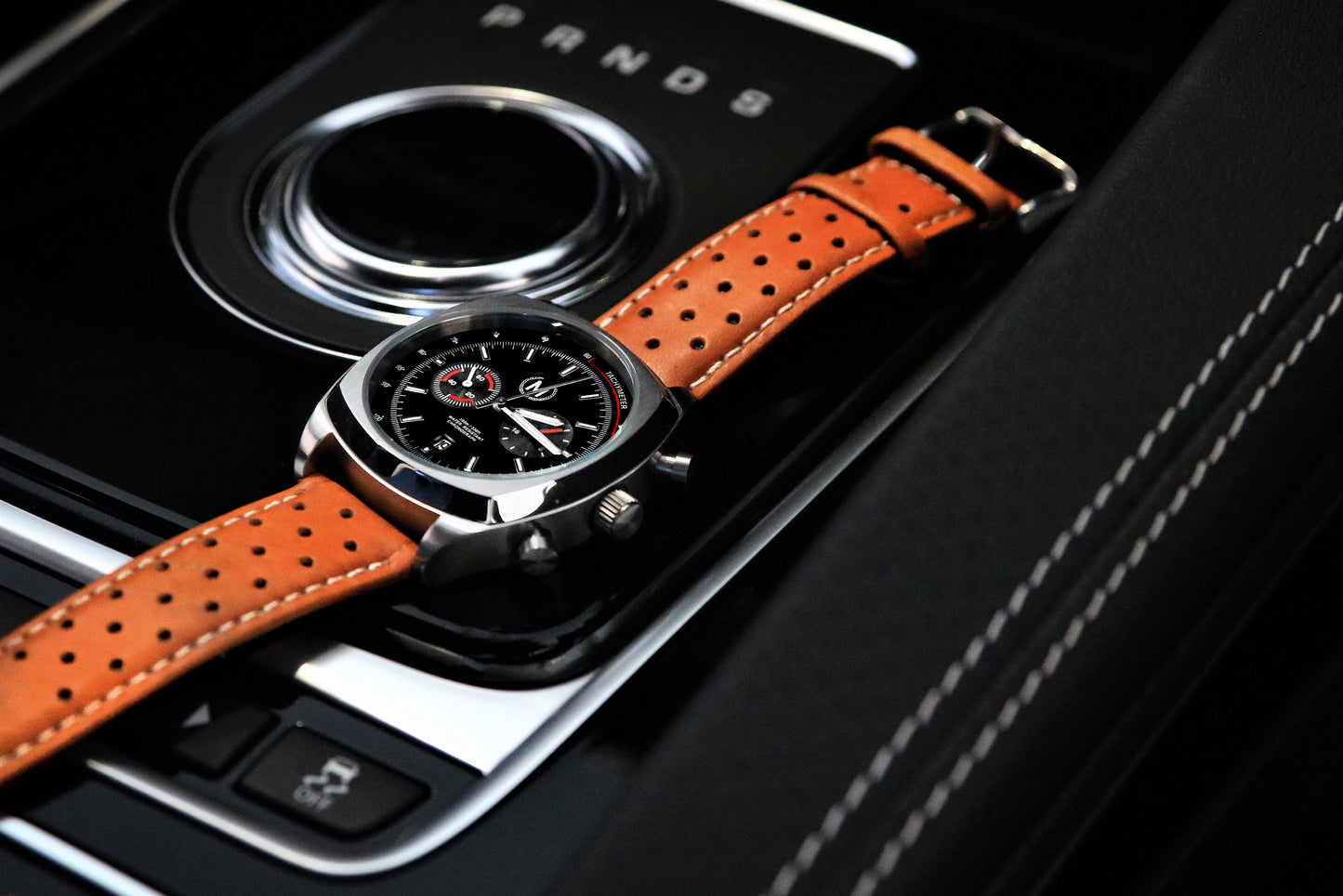 Tan Leather Rally Watch Strap (PRE-ORDER NOW) - SJR London Timepiece