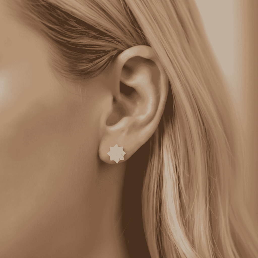 Sterling Silver Pearl & CZ Stud Earrings