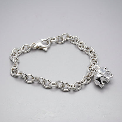 Elephant Silver Charm