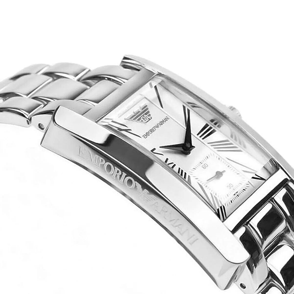 Emporio Armani AR0145 Classic Men's Rectangular Watch - SJR London Timepiece
