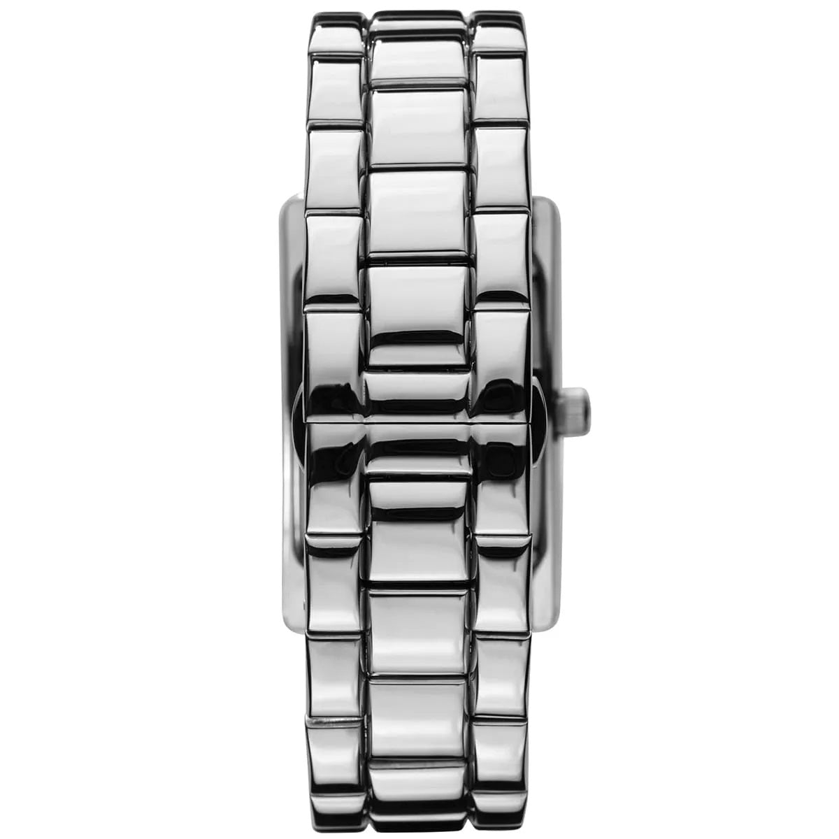 Emporio Armani AR0156 Classic Men's Rectangular Silver Watch - SJR London Timepiece