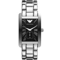 Montre Homme Rectangulaire Classique Emporio Armani AR0156 Argent