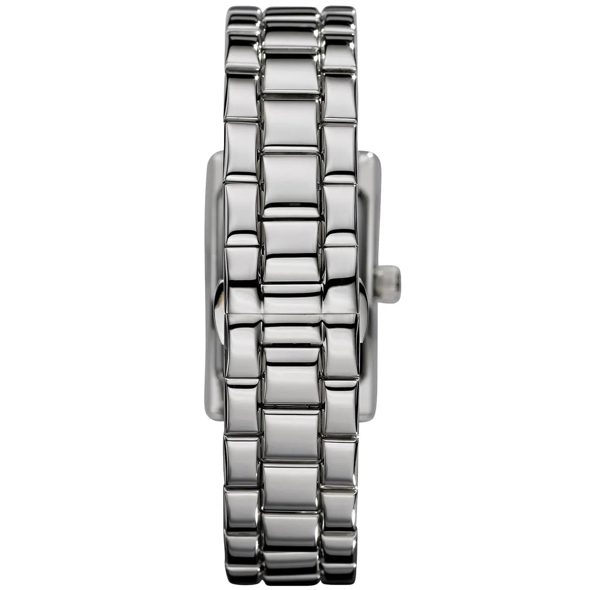 Emporio Armani AR0157 Classic Women's Rectangular Silver Watch - SJR London Timepiece