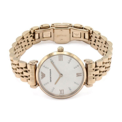 Emporio Armani AR11059 Gianni T-Bar Rose Gold Watch - SJR London Timepiece