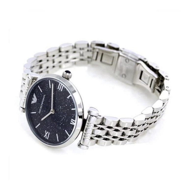 Emporio Armani AR11091 Gianni T-Bar Silver Watch - SJR London Timepiece