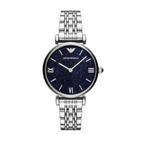 Emporio Armani AR11091 Gianni T-Bar Silver Watch - SJR London Timepiece