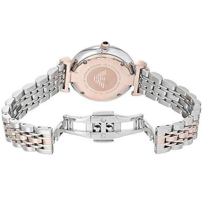 Emporio Armani AR11092 Gianni T-Bar Women's Two-Tone Watch - SJR London Timepiece