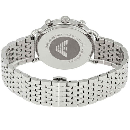 Emporio Armani AR11238 Aviator Men's Silver & Blue Watch - SJR London Timepiece