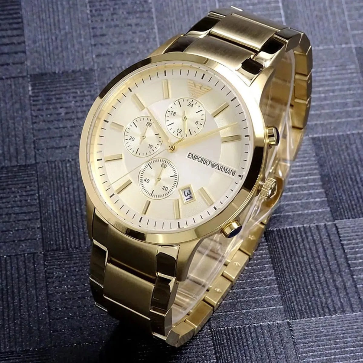 Emporio Armani AR11332 Renato Men's Gold Watch - SJR London Timepiece