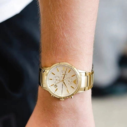 Emporio Armani AR11332 Renato Men's Gold Watch - SJR London Timepiece