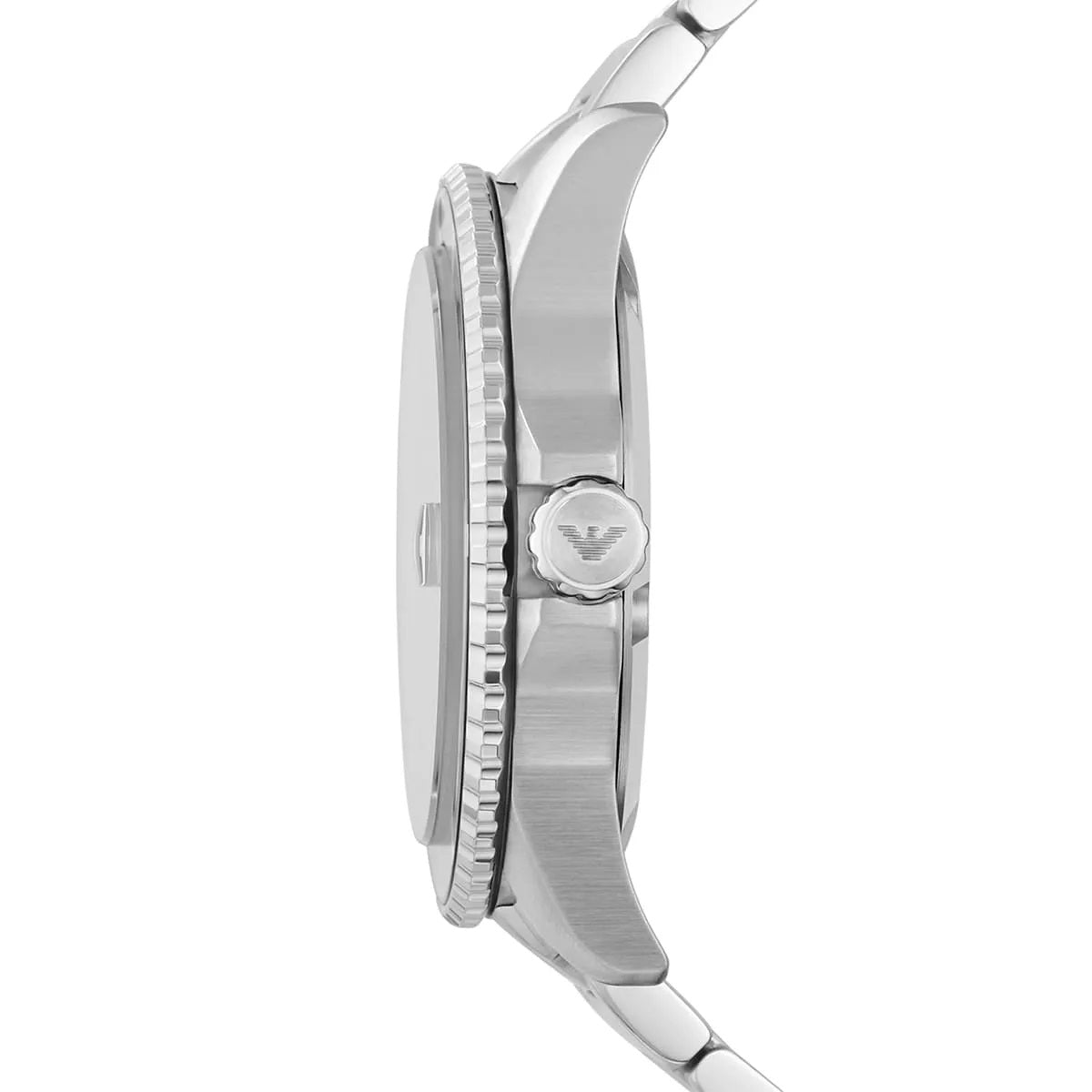 Emporio Armani AR11338 Men's Diver Style Silver & Green Watch - SJR London Timepiece
