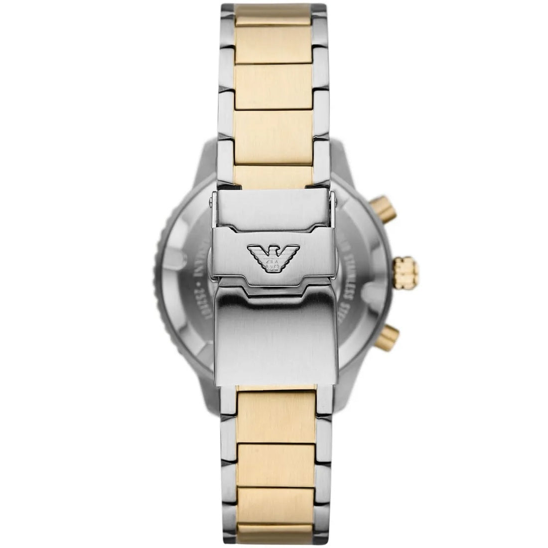 Emporio Armani AR11362 Diver Men's Two-Tone Gold Watch - SJR London Timepiece