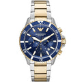 Montre Emporio Armani AR11362 Diver bicolore or pour hommes
